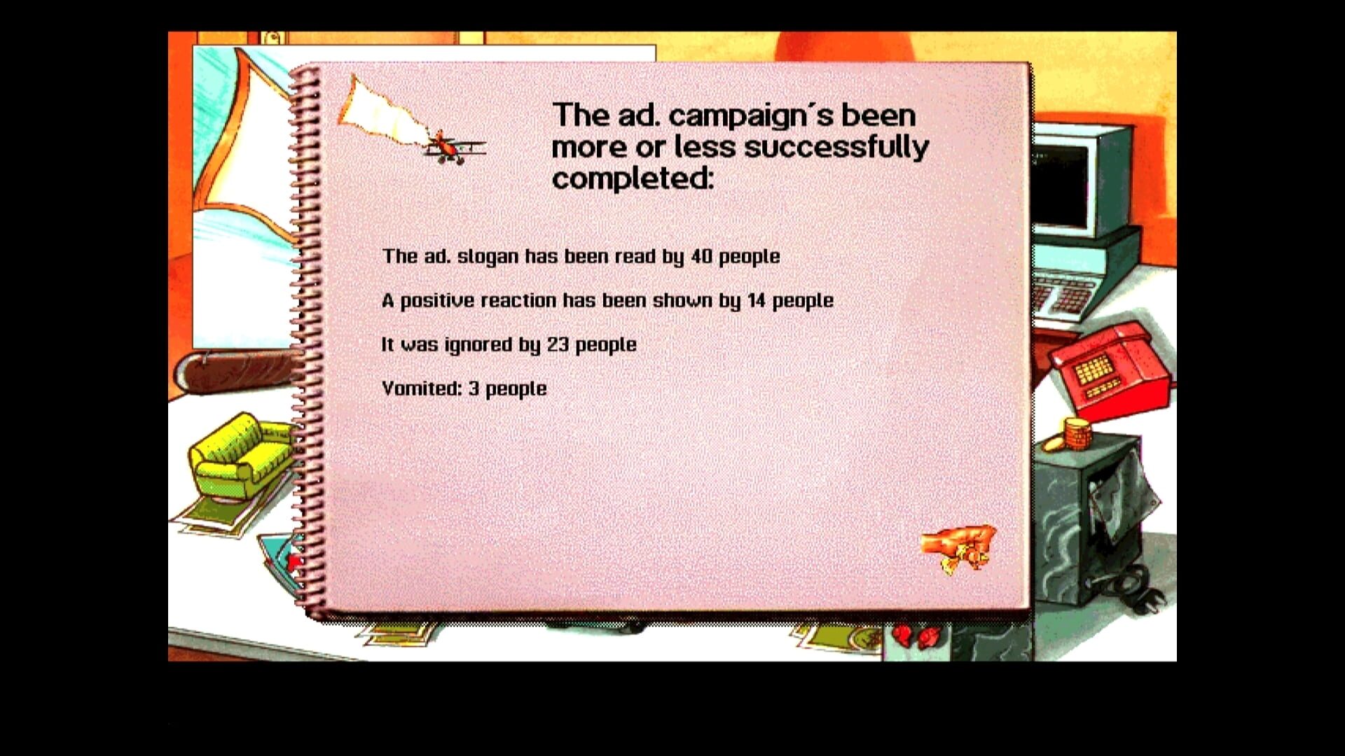 Screenshot for Biing!: Sex, Intrigue and Scalpels