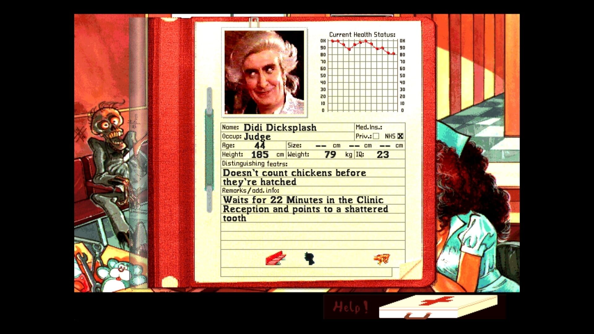 Screenshot for Biing!: Sex, Intrigue and Scalpels