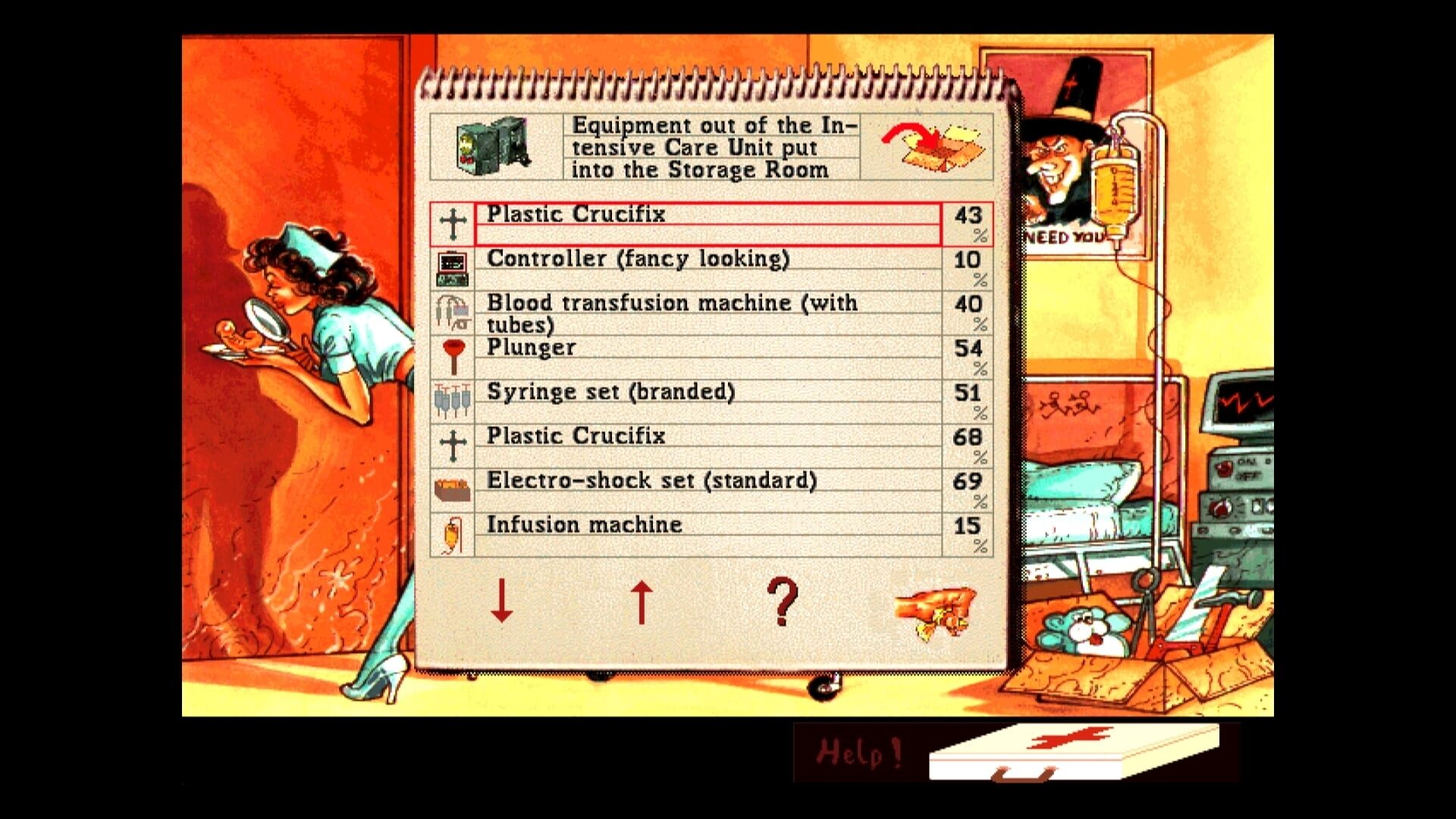 Screenshot for Biing!: Sex, Intrigue and Scalpels