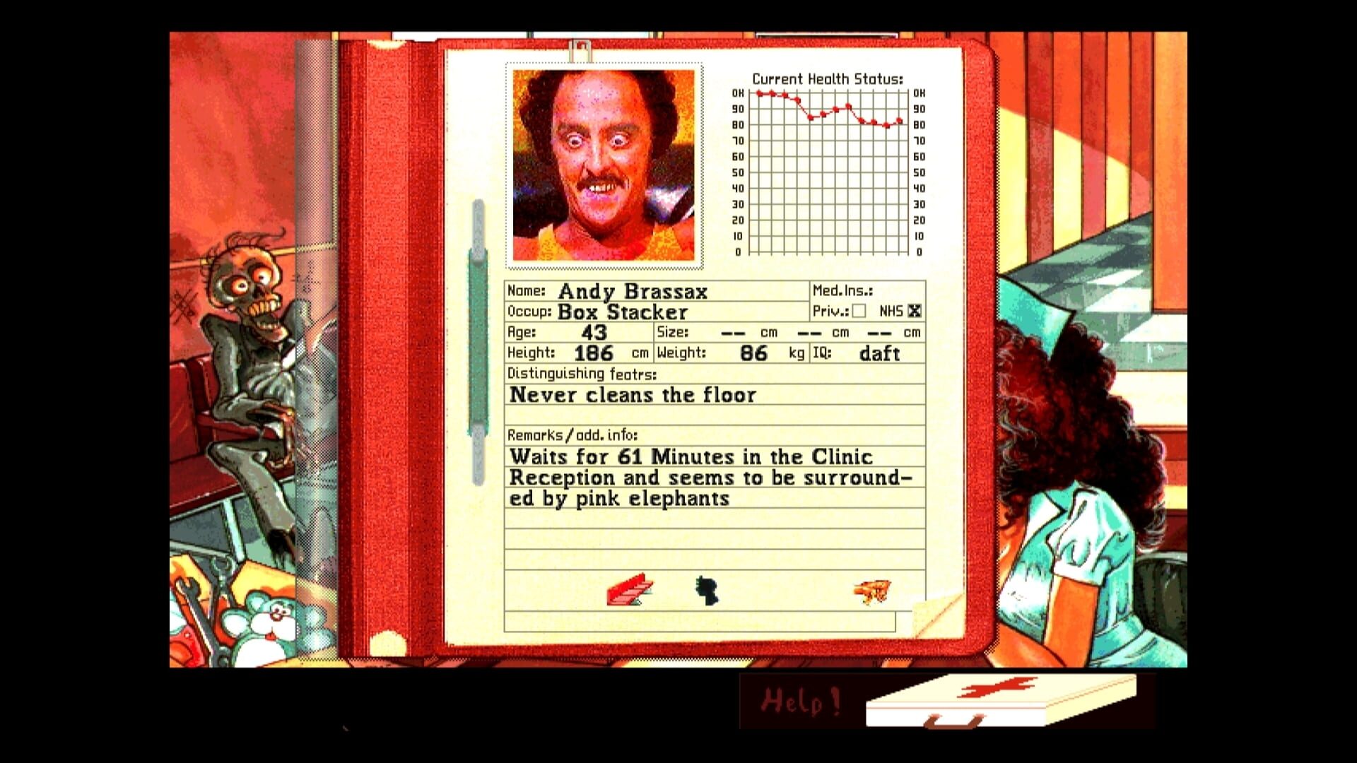 Screenshot for Biing!: Sex, Intrigue and Scalpels