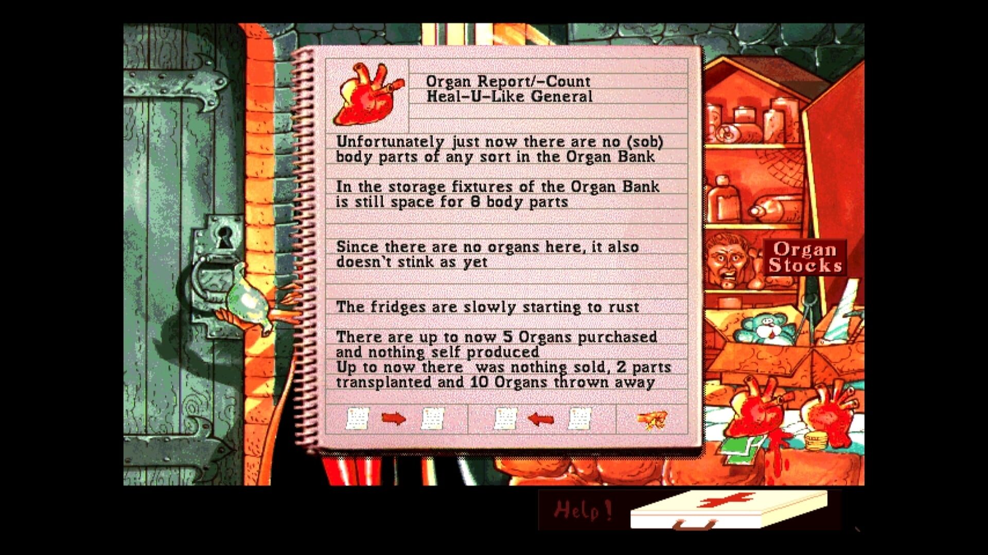 Screenshot for Biing!: Sex, Intrigue and Scalpels