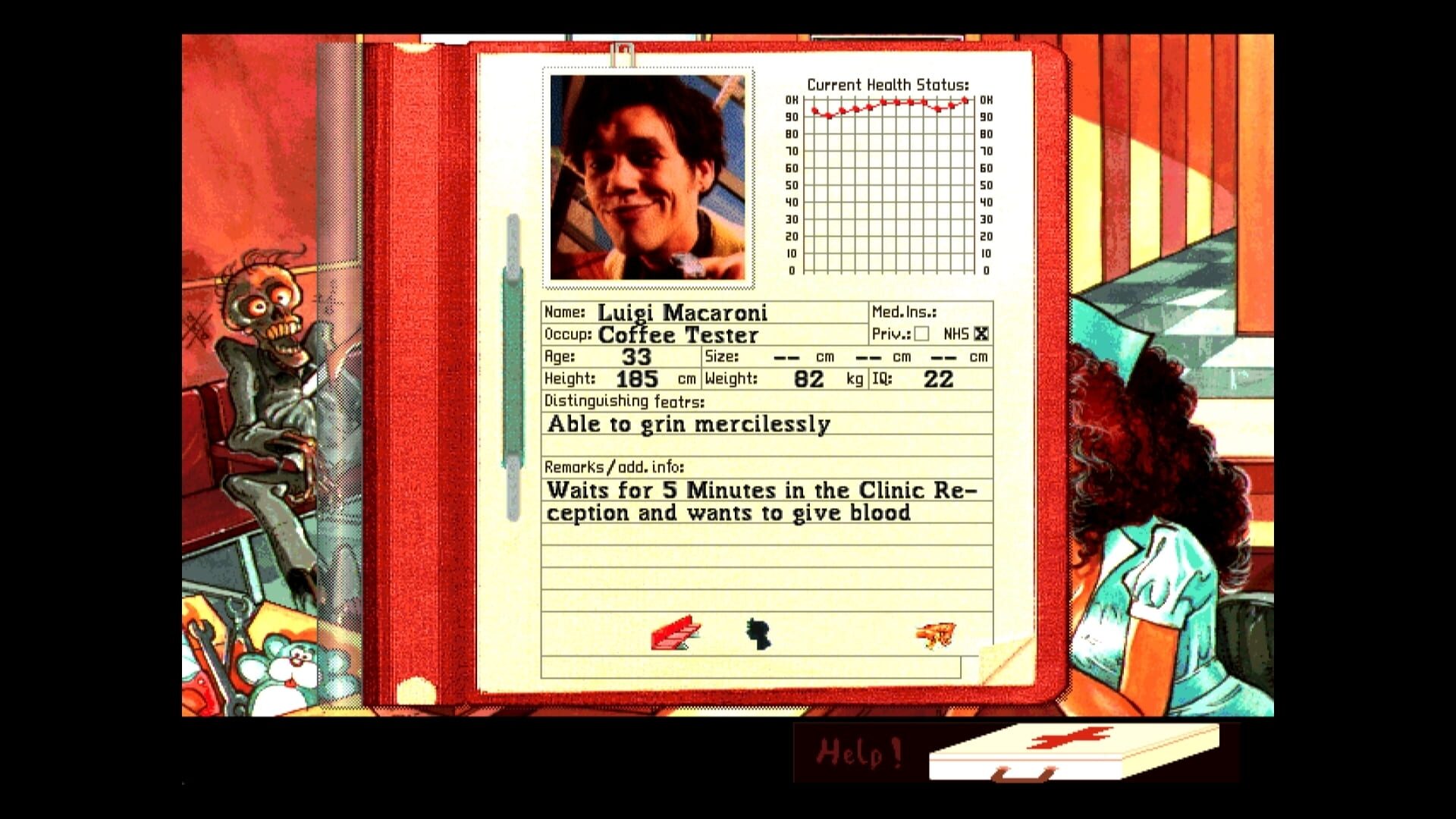 Screenshot for Biing!: Sex, Intrigue and Scalpels