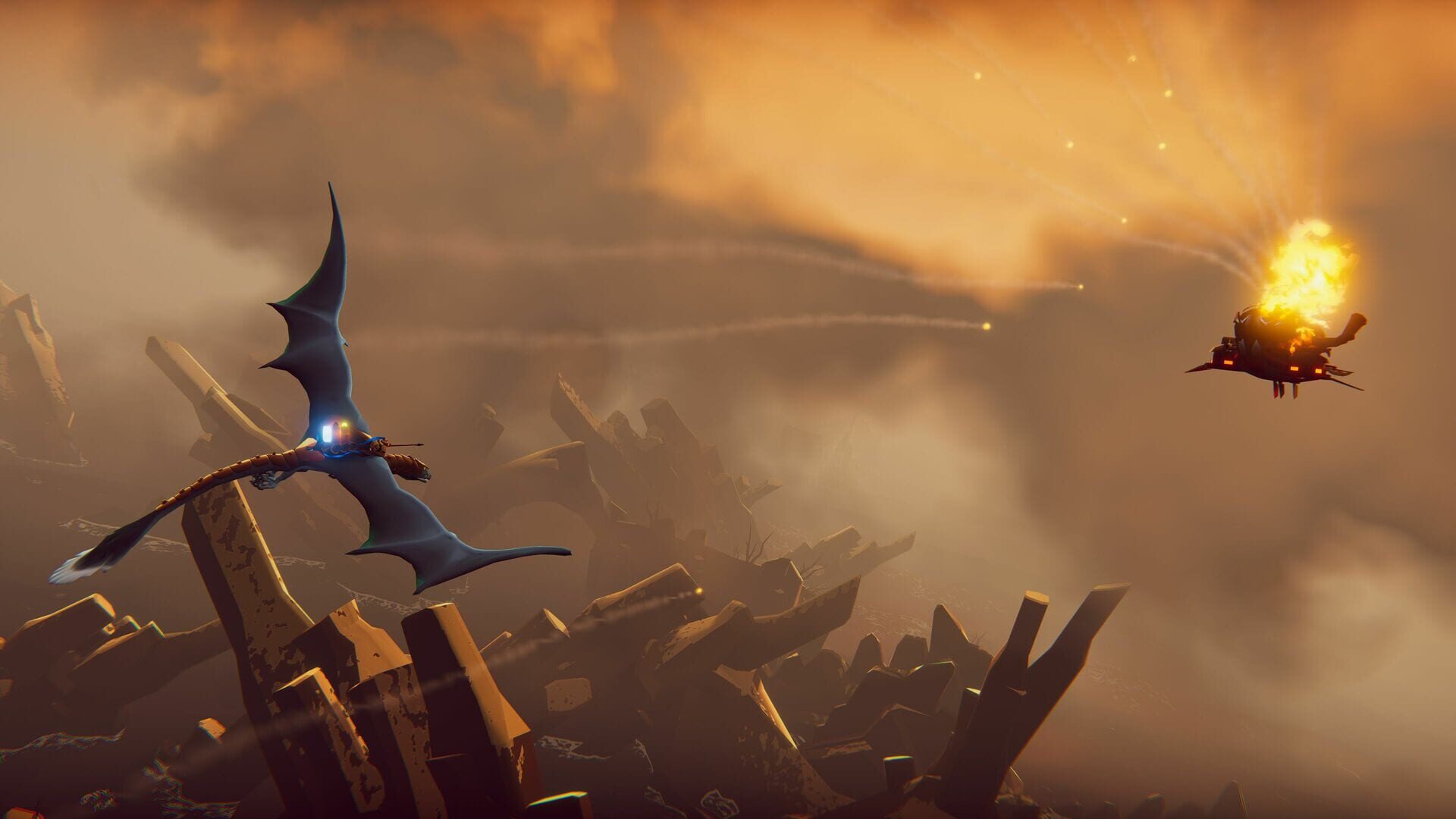 Screenshot for The Falconeer: The Hunter