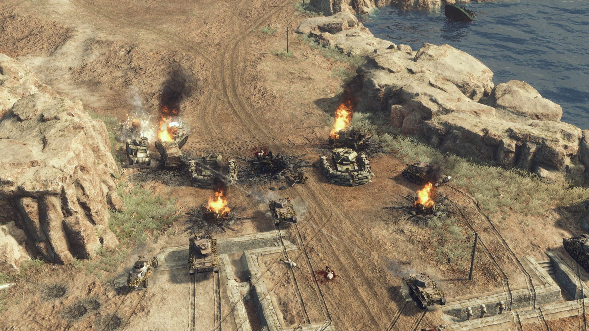 Screenshot for Sudden Strike 4: Africa-Desert War