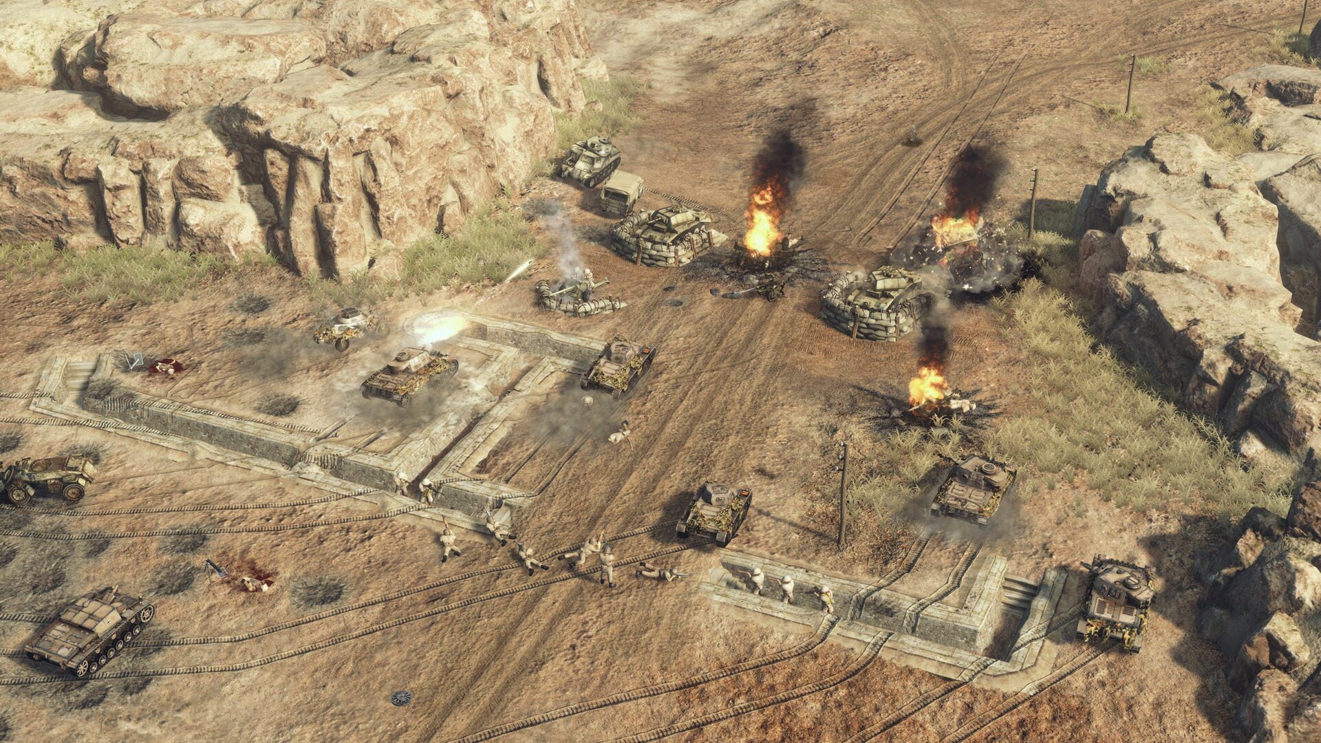 Screenshot for Sudden Strike 4: Africa-Desert War