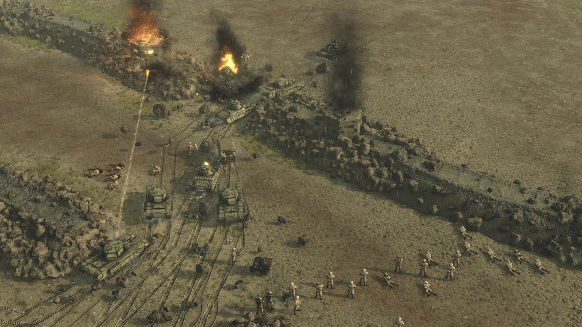 Screenshot for Sudden Strike 4: Africa-Desert War