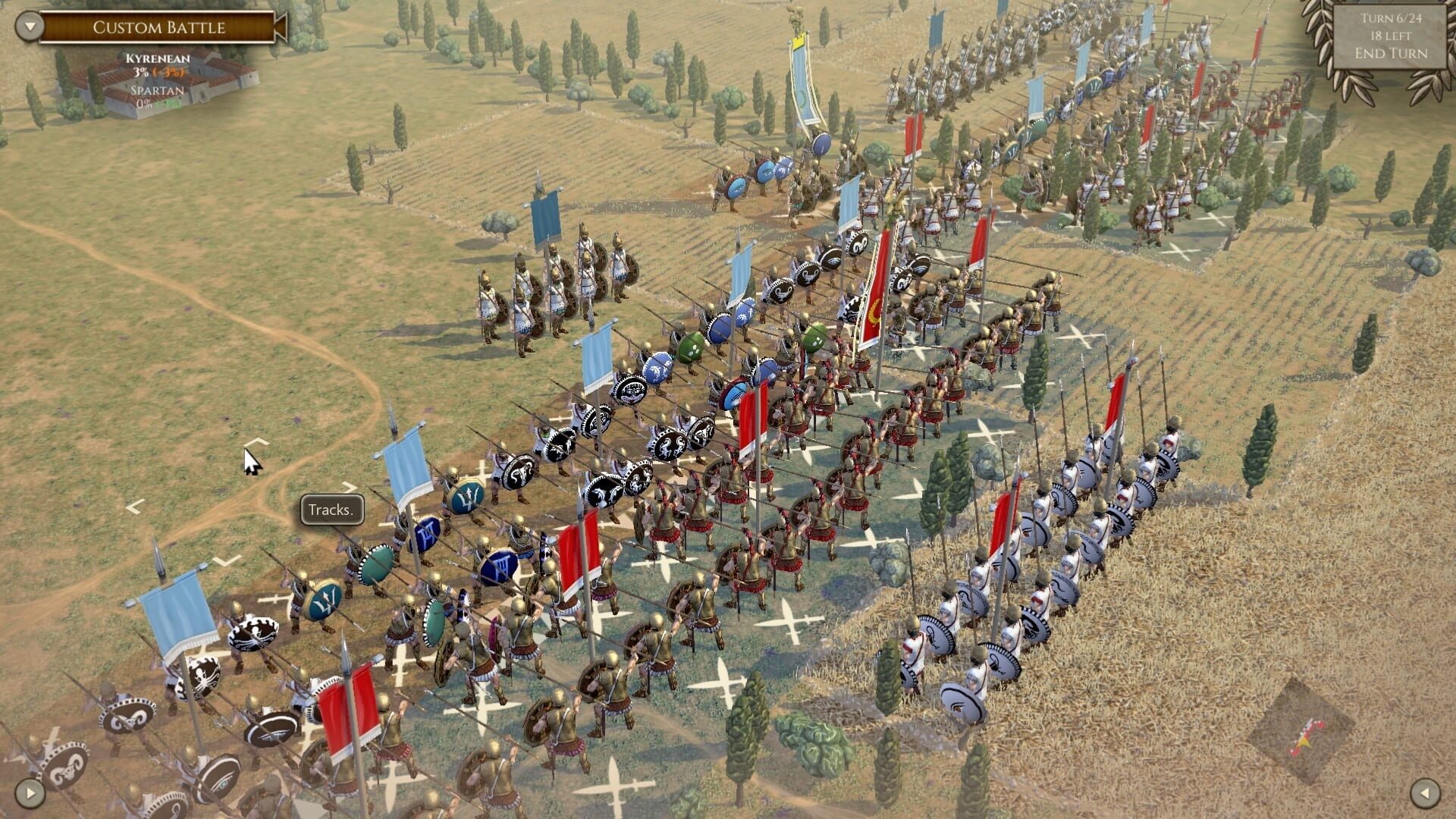 Screenshot for Field of Glory II: Immortal Fire