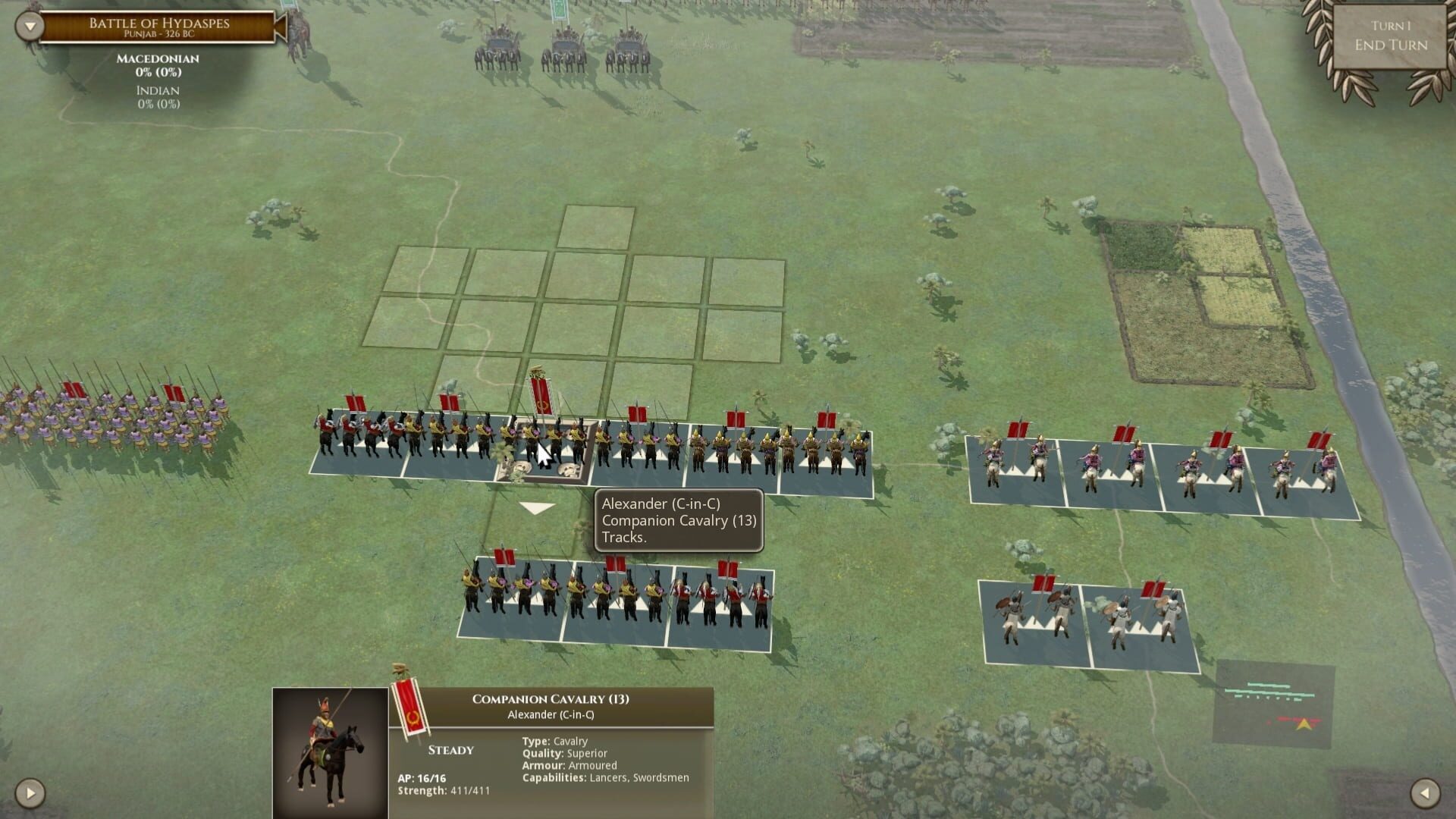Screenshot for Field of Glory II: Immortal Fire