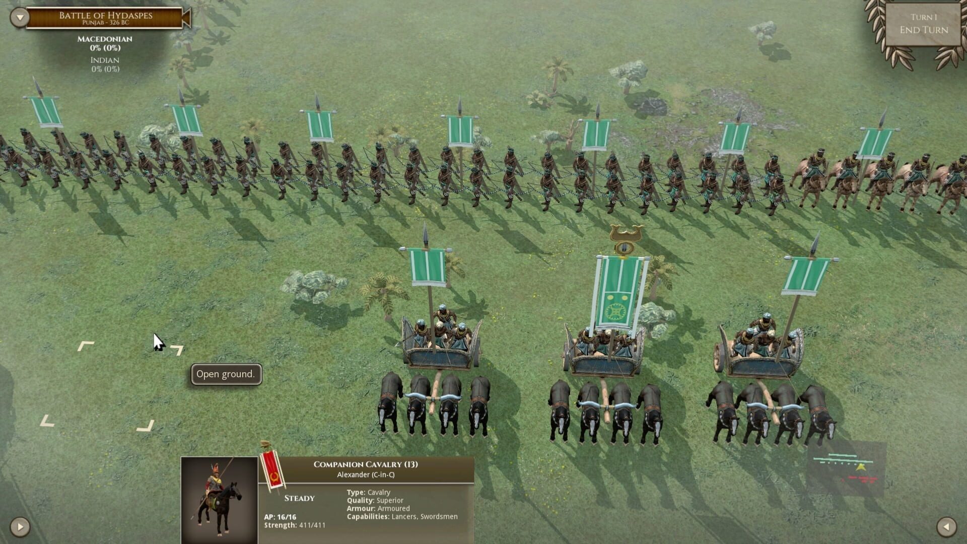 Screenshot for Field of Glory II: Immortal Fire