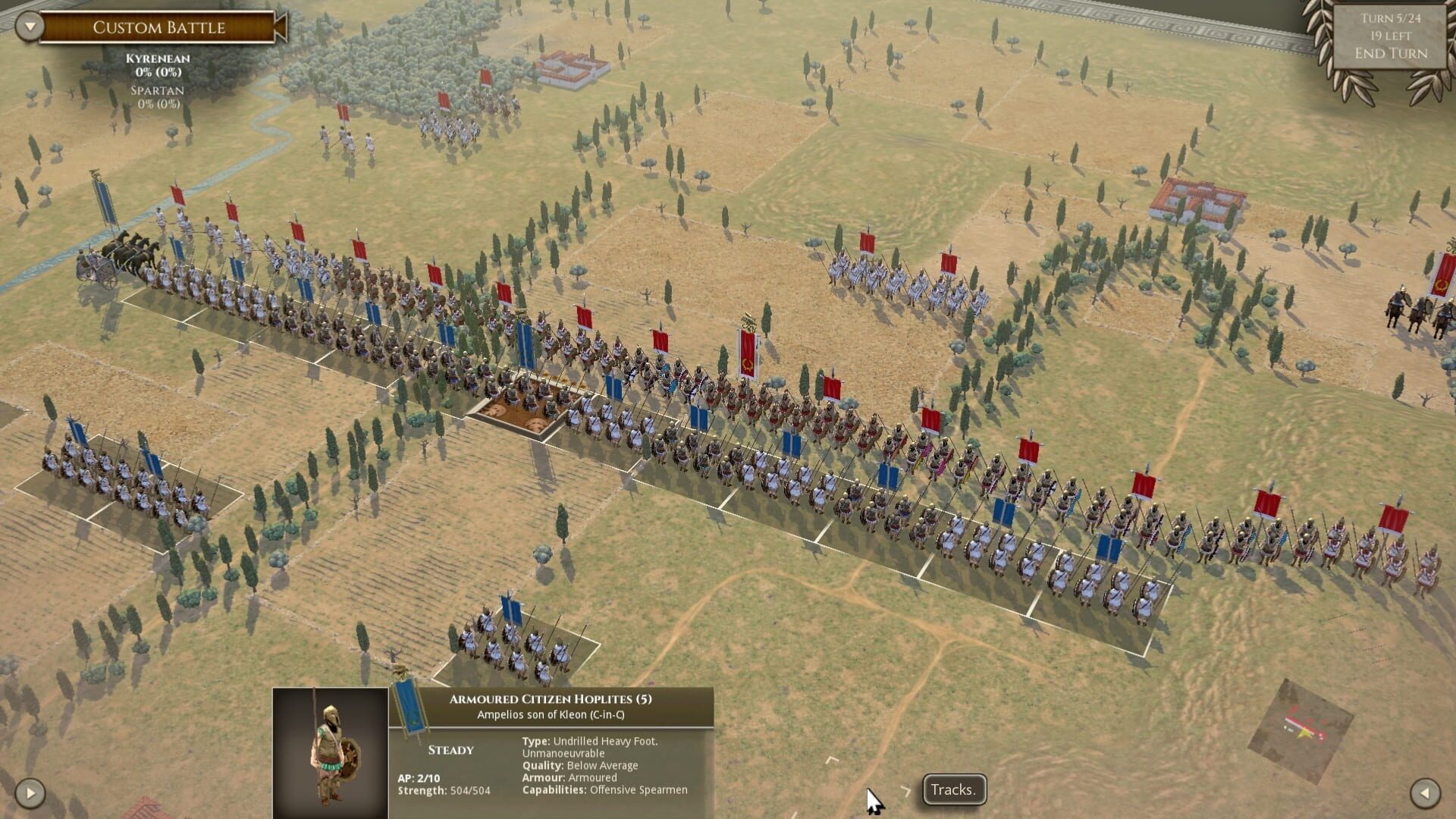 Screenshot for Field of Glory II: Immortal Fire