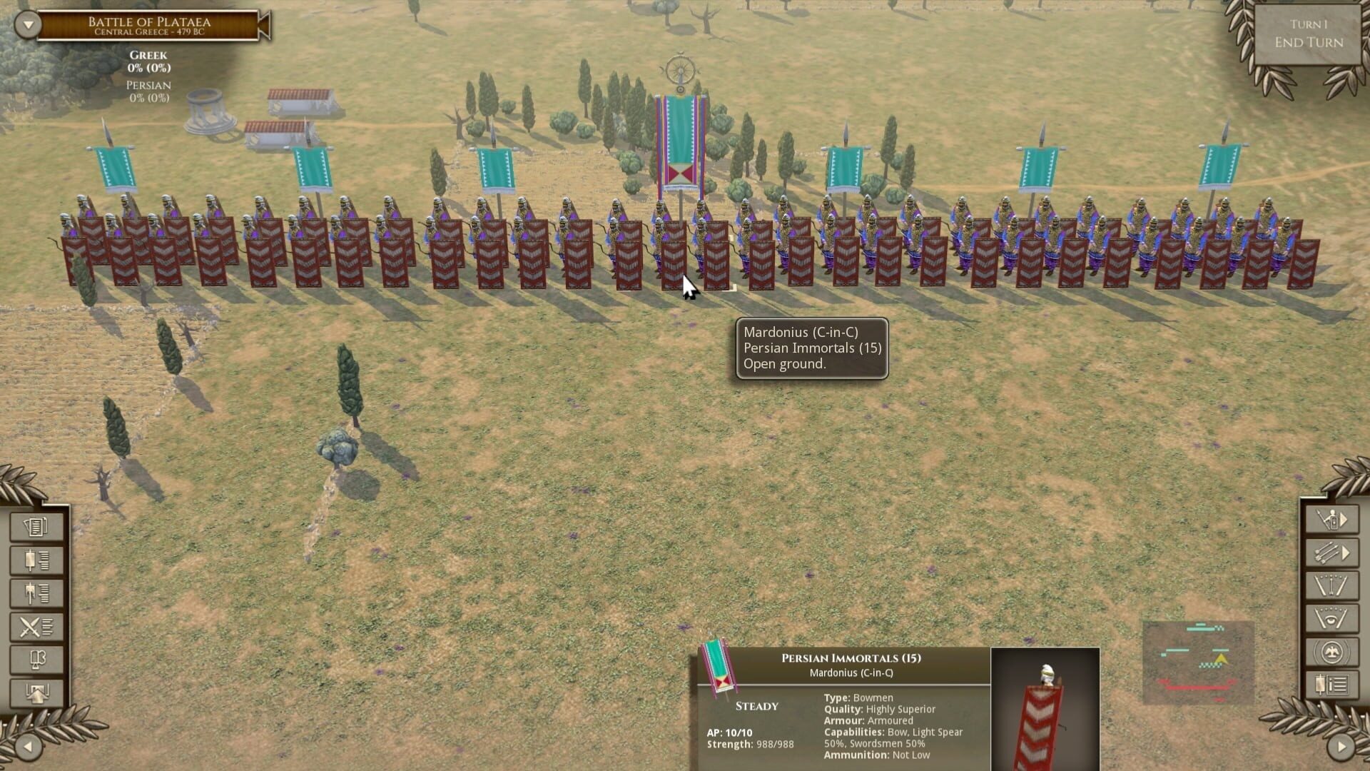 Screenshot for Field of Glory II: Immortal Fire
