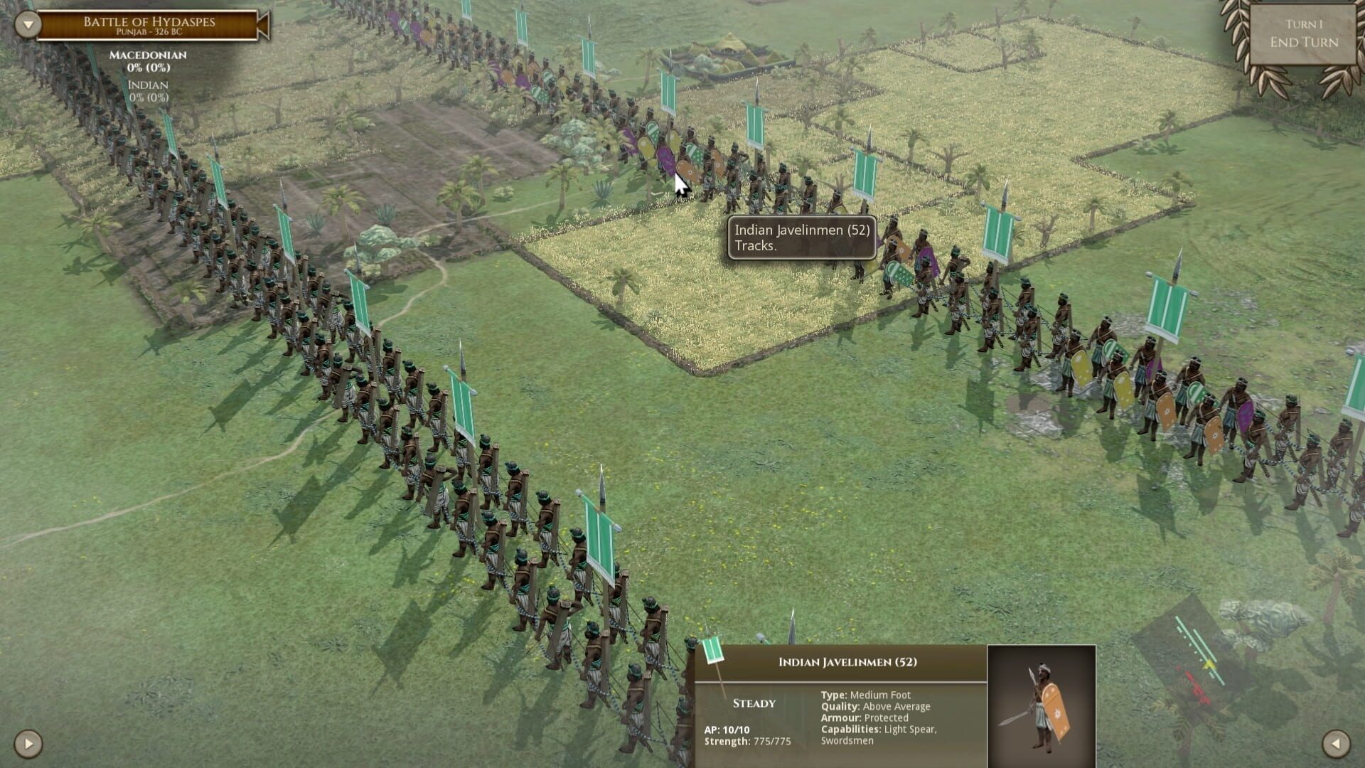Screenshot for Field of Glory II: Immortal Fire