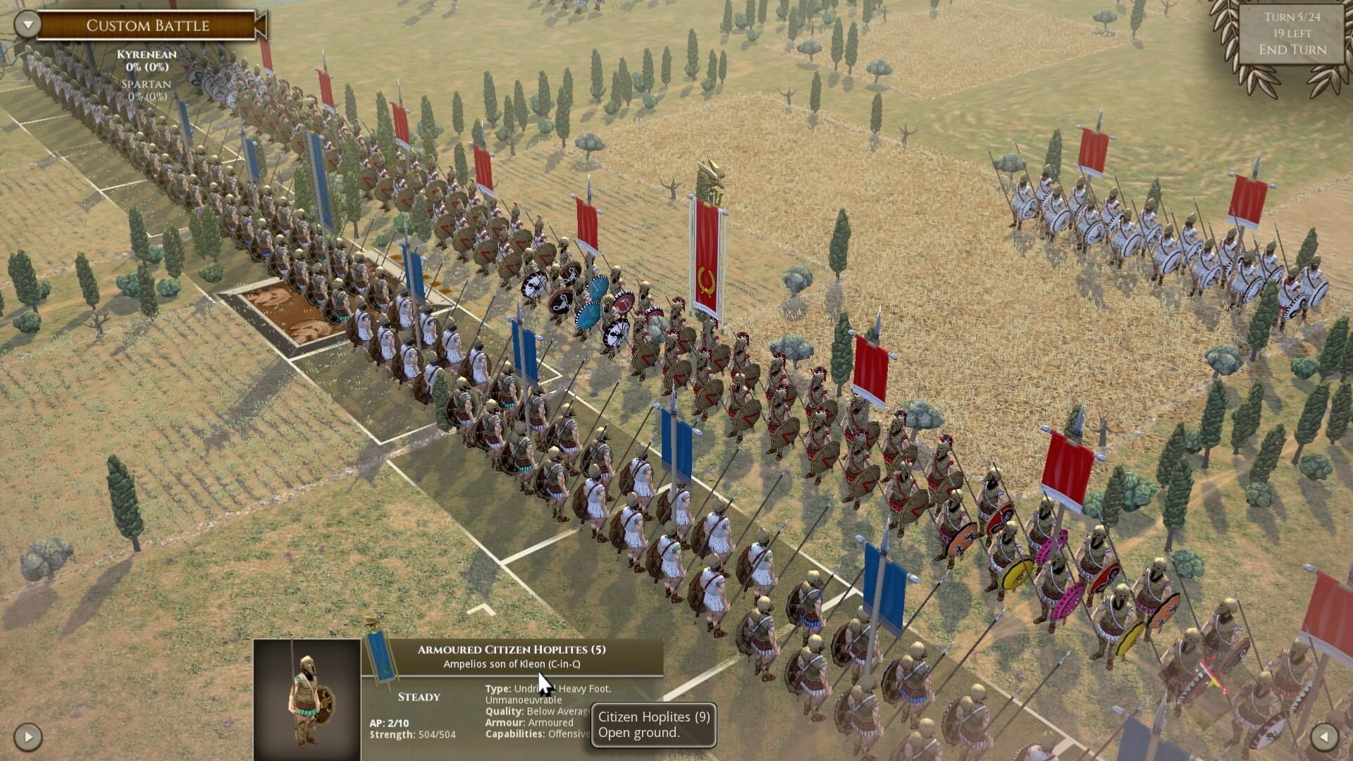 Screenshot for Field of Glory II: Immortal Fire