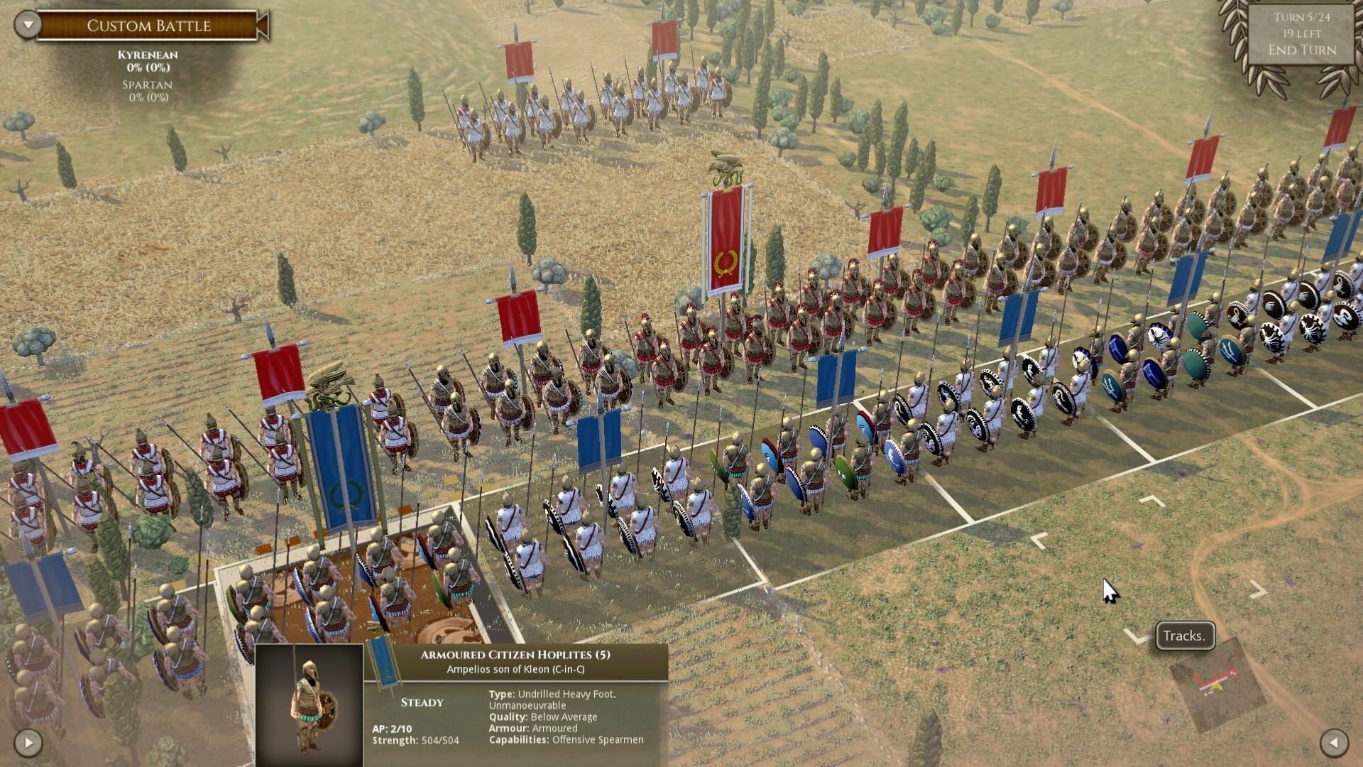 Screenshot for Field of Glory II: Immortal Fire