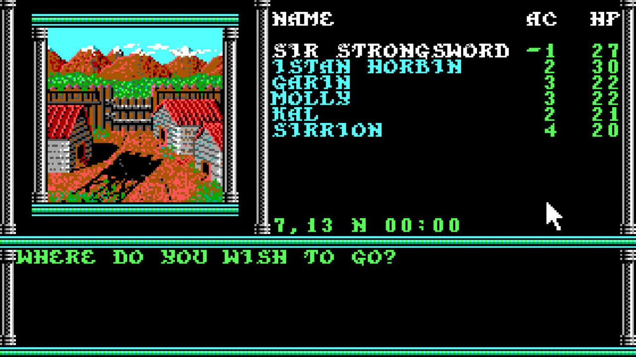 Screenshot for Death Knights of Krynn
