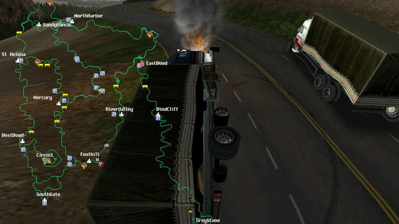 Screenshot for Hard Truck 2: King of the Road