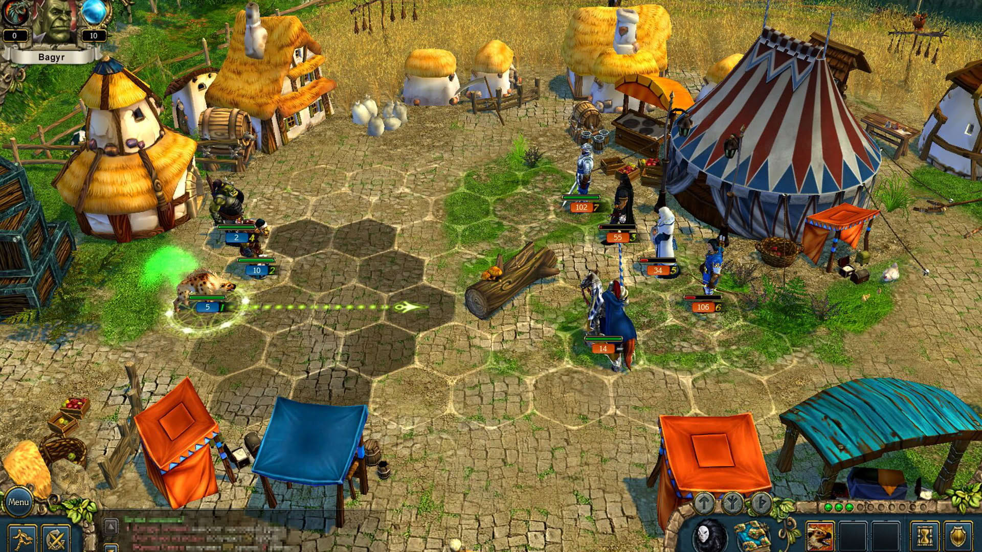 Screenshot for King's Bounty: Dark Side