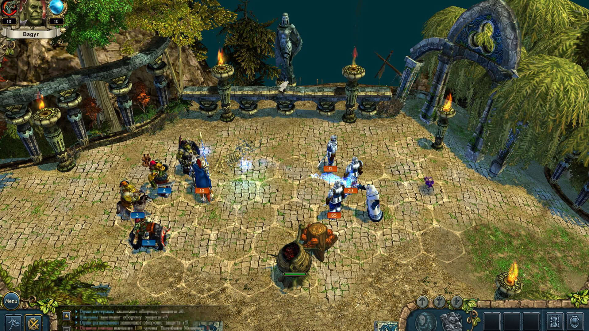 Screenshot for King's Bounty: Dark Side
