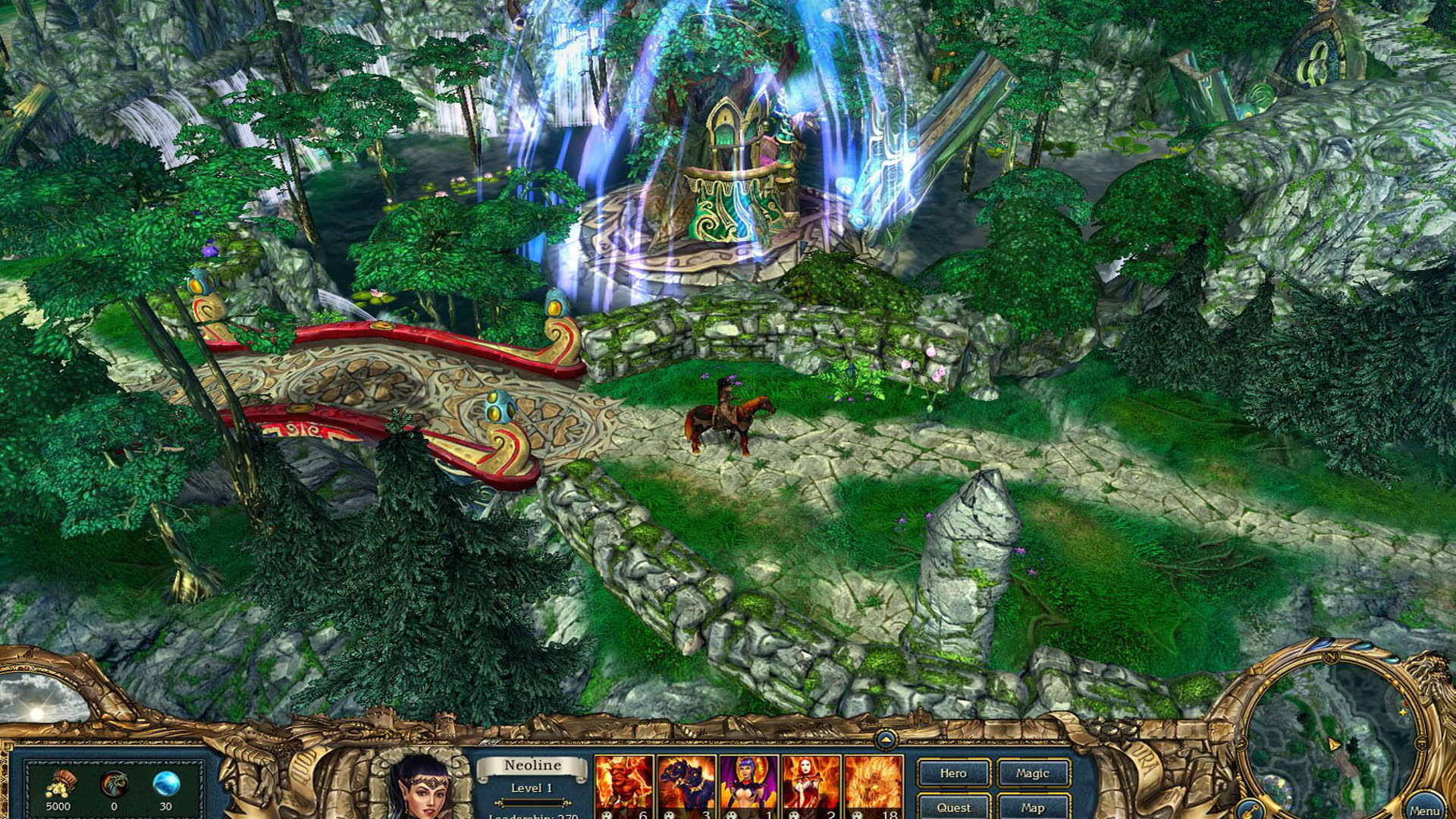 Screenshot for King's Bounty: Dark Side