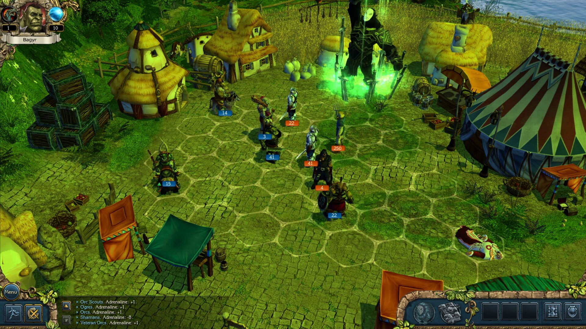 Screenshot for King's Bounty: Dark Side