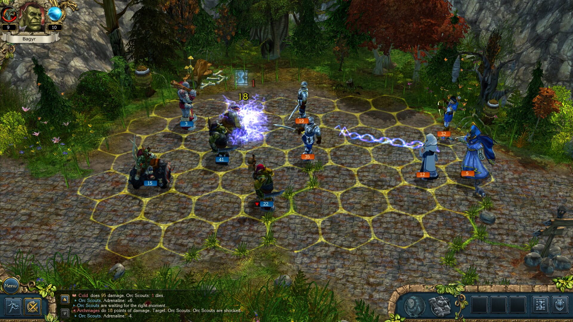 Screenshot for King's Bounty: Dark Side