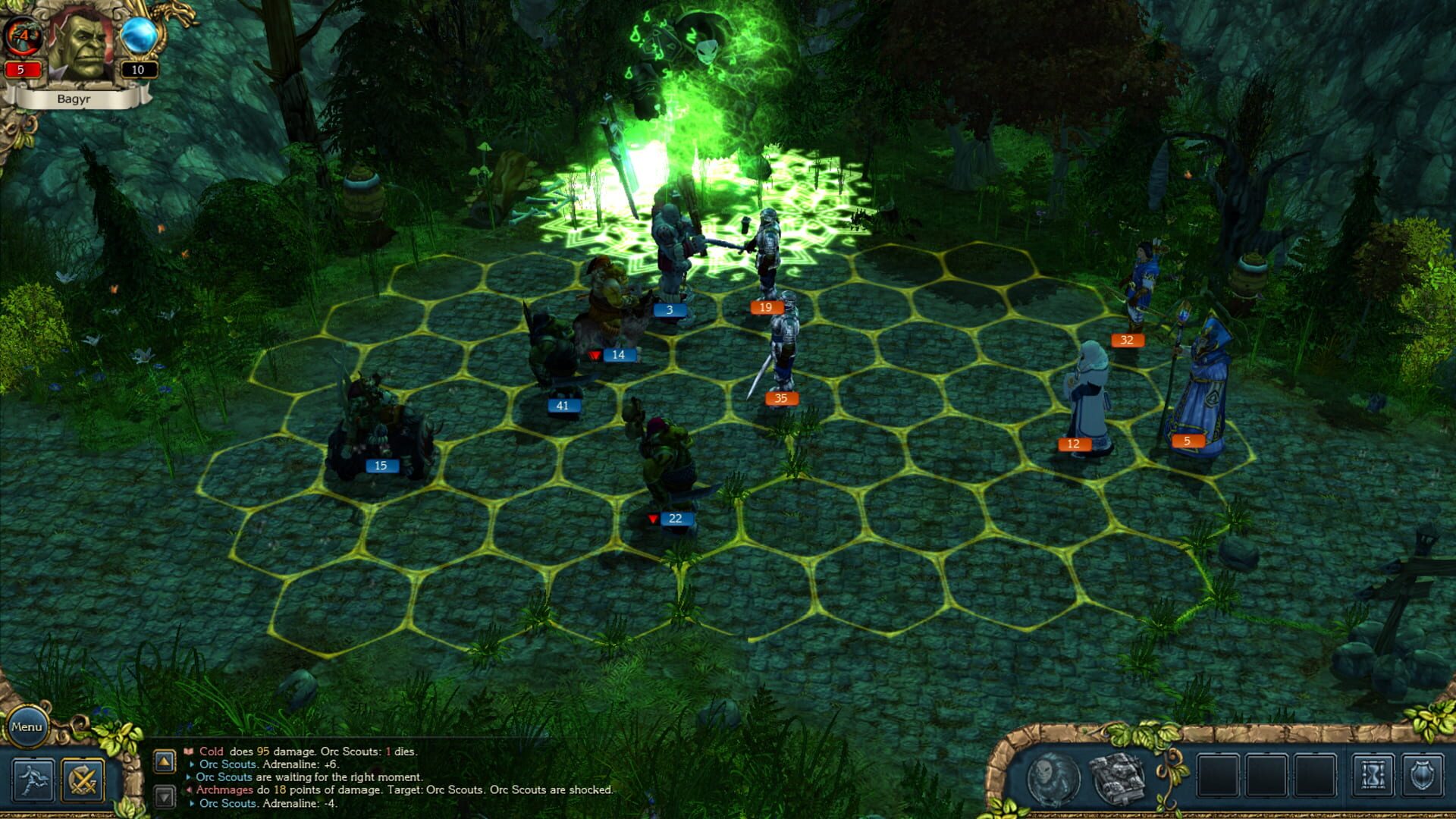 Screenshot for King's Bounty: Dark Side