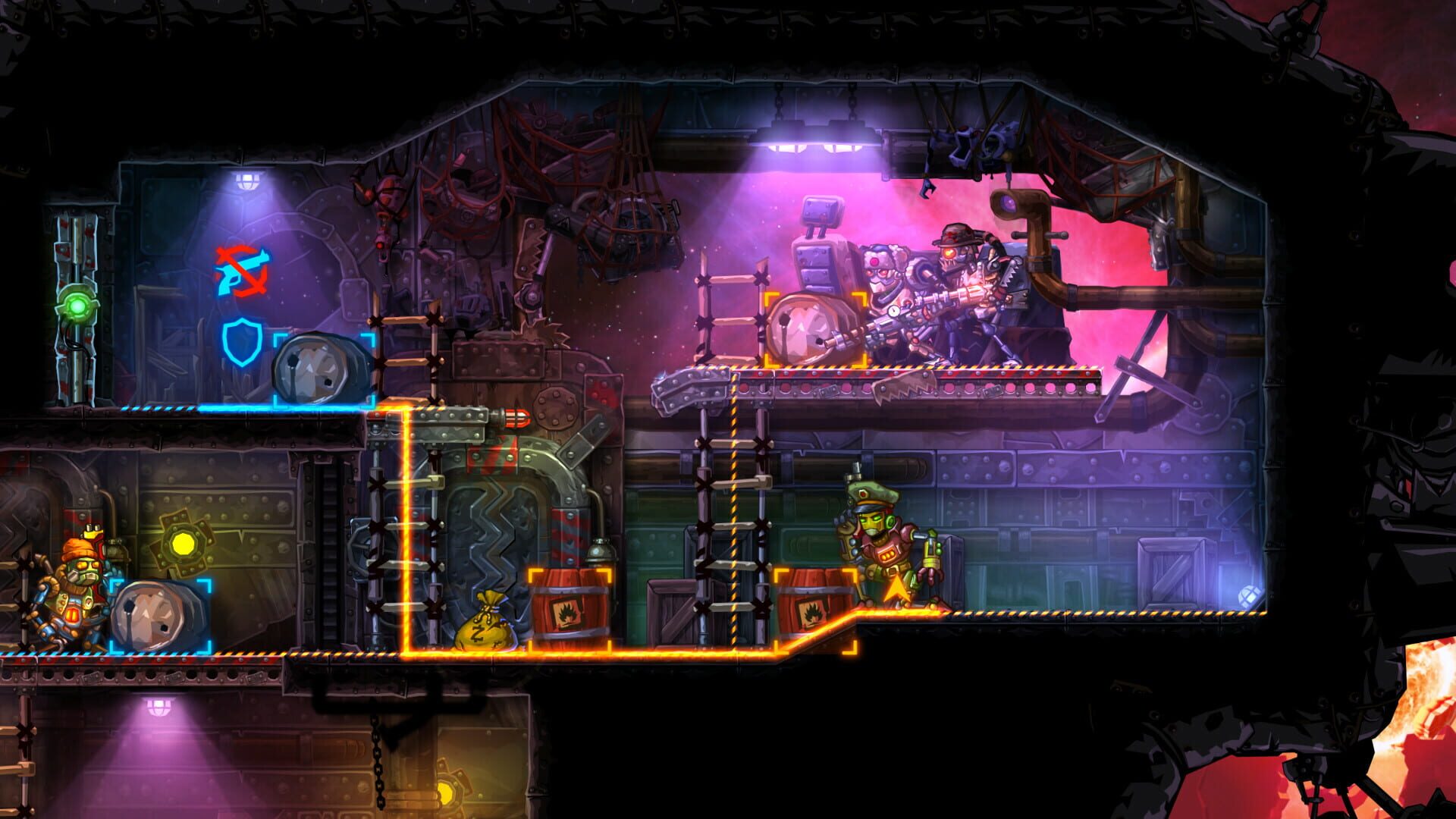 Screenshot for SteamWorld Heist: Hatbox - Hatful Eight + 2