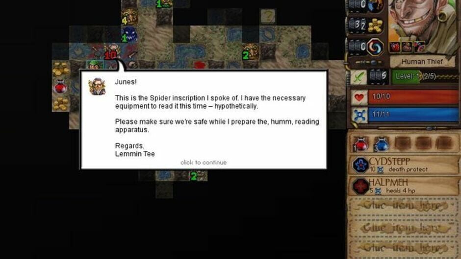 Screenshot for Desktop Dungeons Goatperson