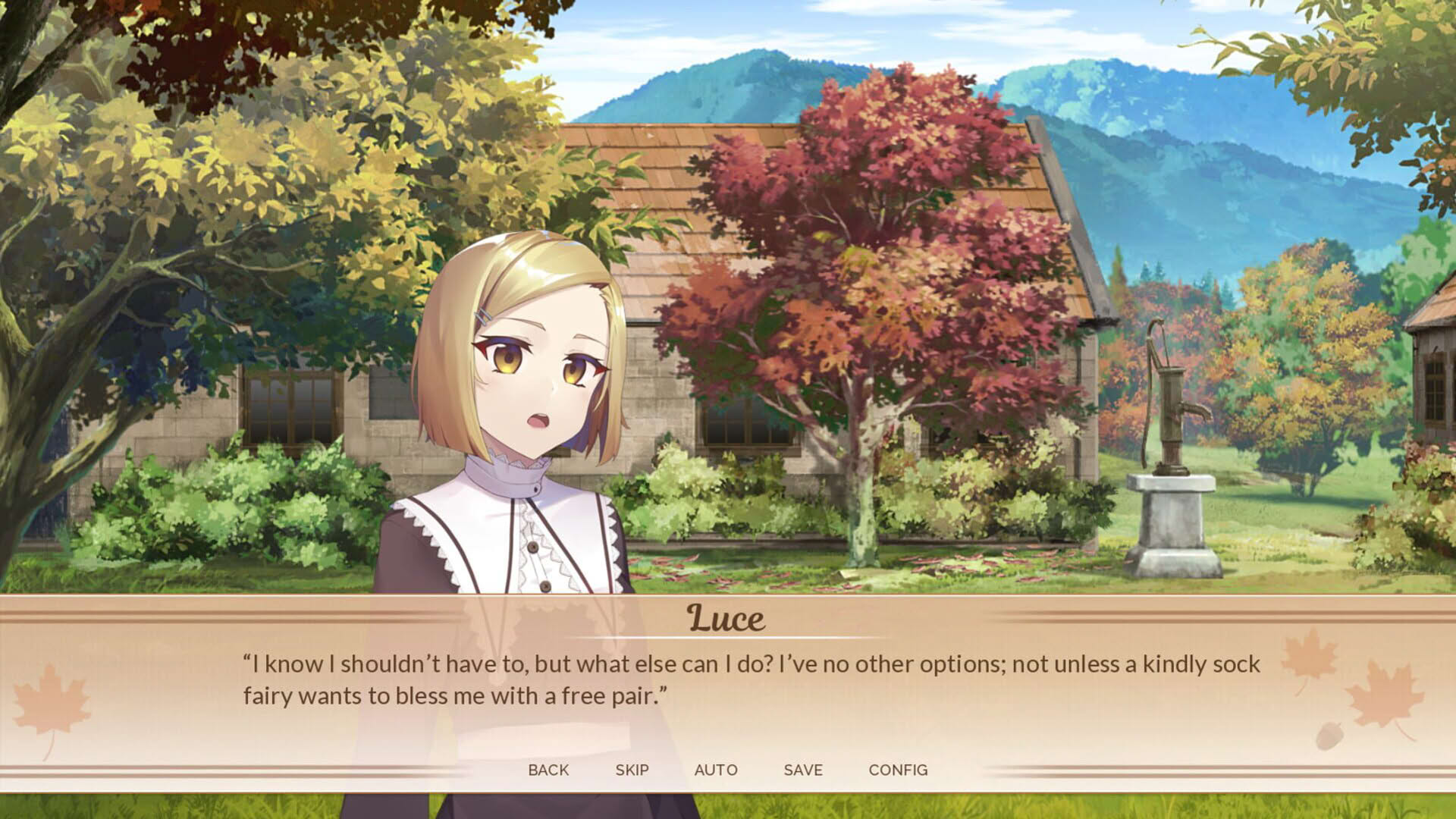 Screenshot for Embraced by Autumn