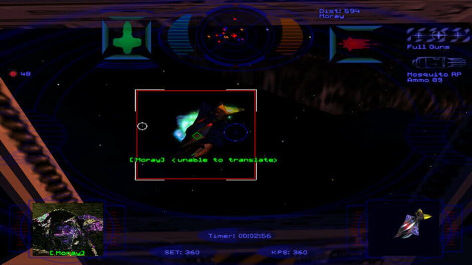 Screenshot for Wing Commander: Prophecy