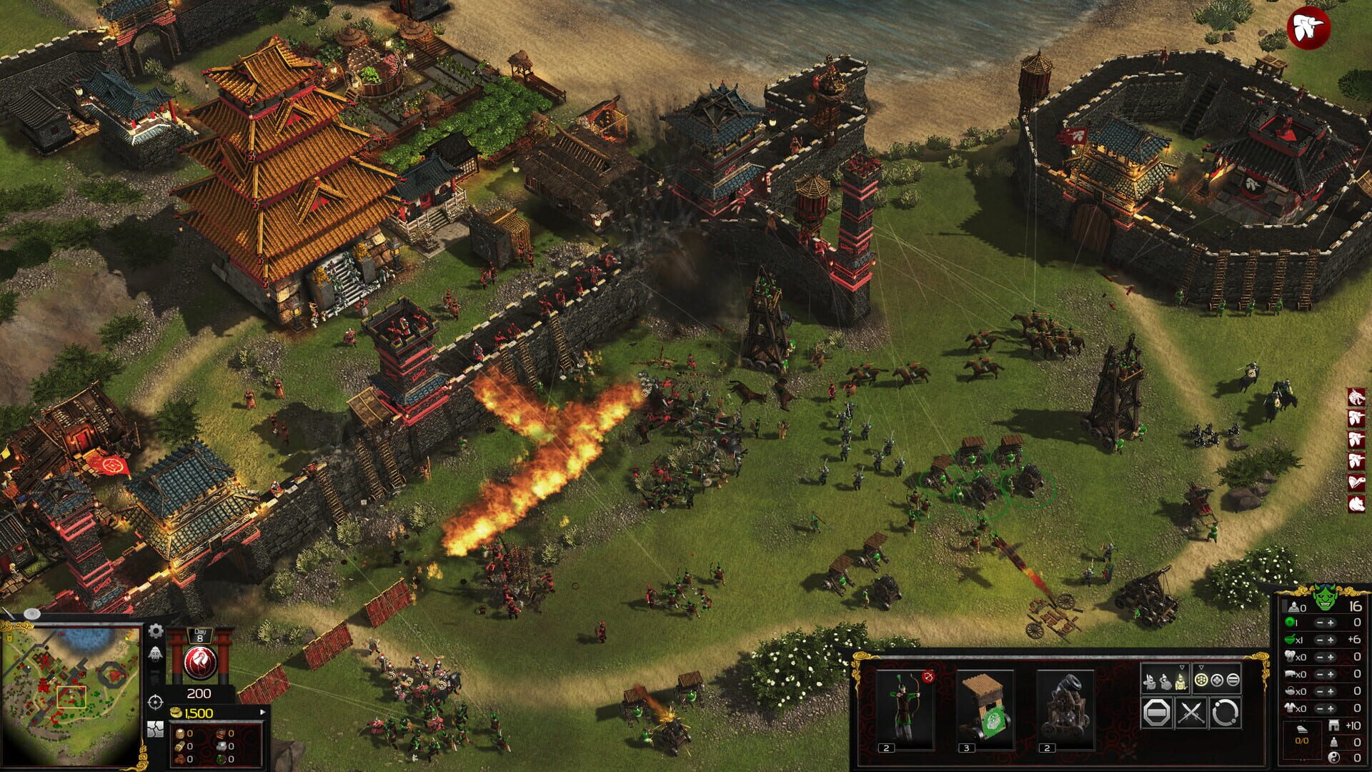 Screenshot for Stronghold: Warlords