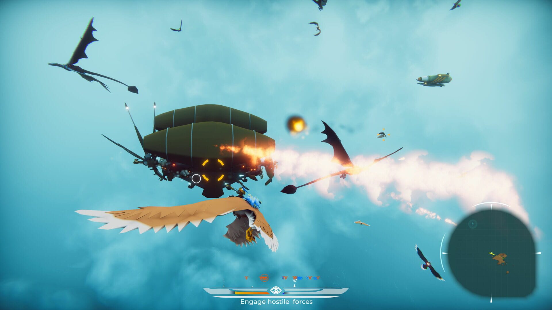 Screenshot for The Falconeer: Revolution Remaster