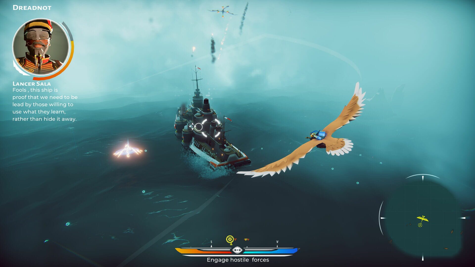 Screenshot for The Falconeer: Revolution Remaster