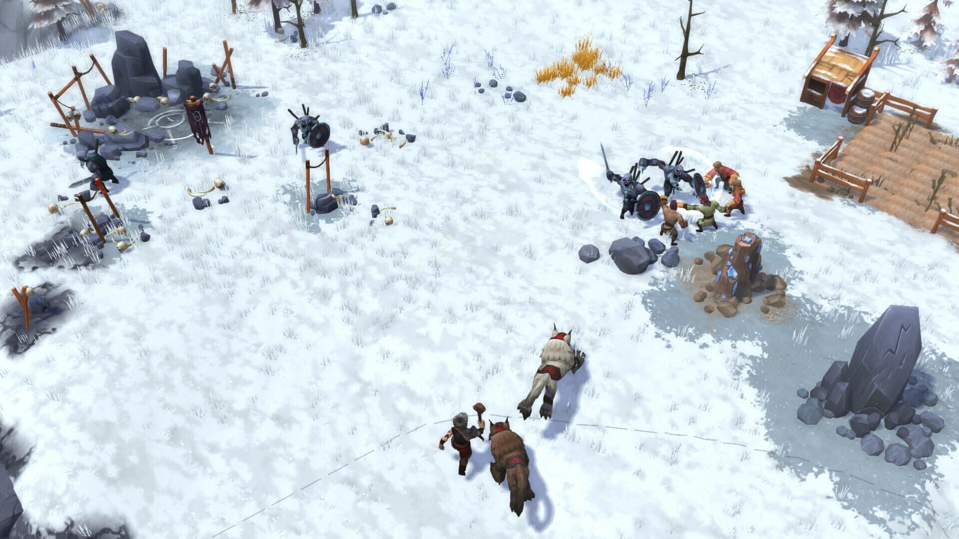 Screenshot for Northgard: Brundr & Kaelinn, Clan of the Lynx