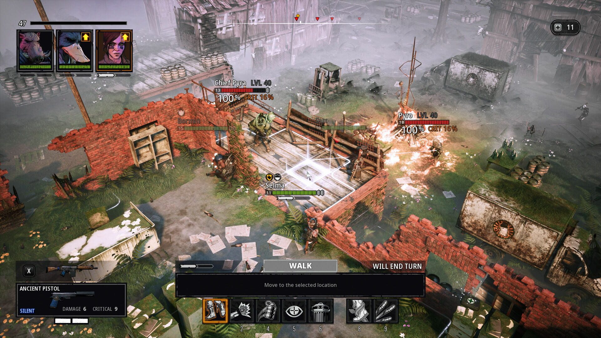 Screenshot for Mutant Year Zero: Road to Eden