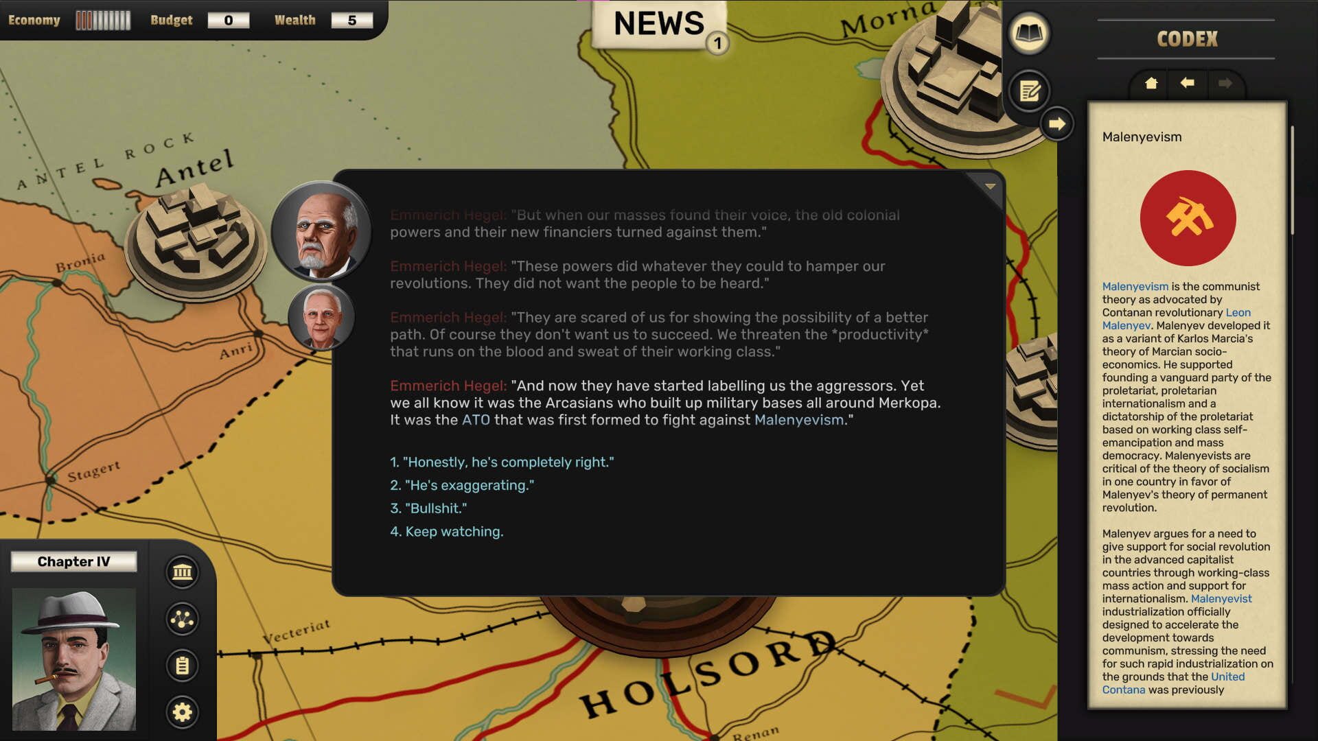 Screenshot for Suzerain