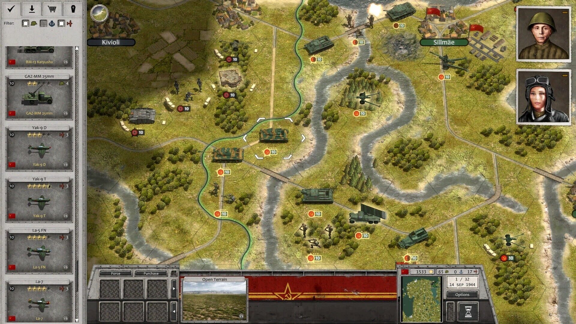 Screenshot for Order of Battle: Red Storm