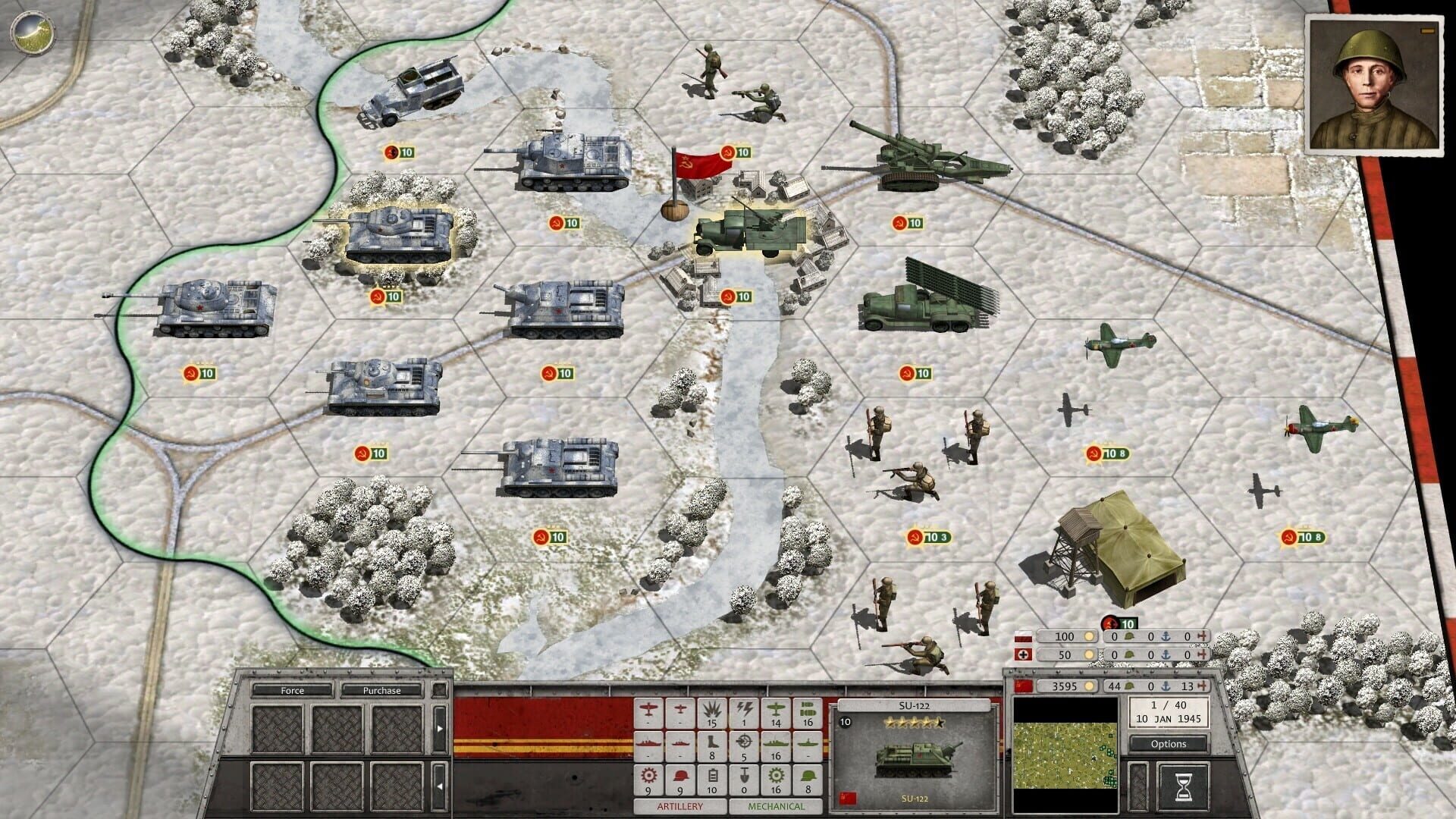 Screenshot for Order of Battle: Red Storm