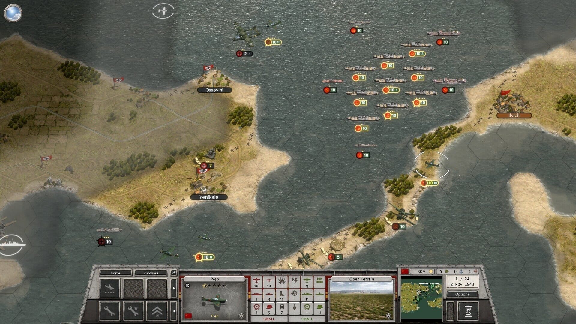 Screenshot for Order of Battle: Red Storm