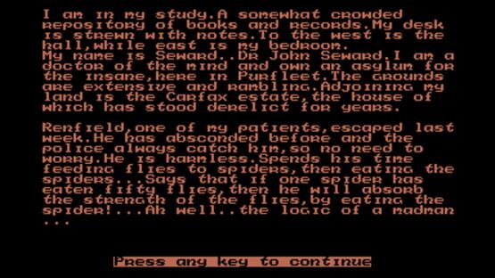 Screenshot for Dracula