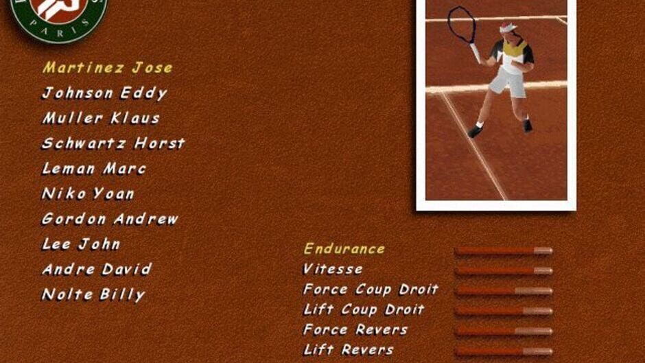 Screenshot for Roland Garros 1997