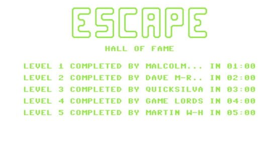 Screenshot for Escape