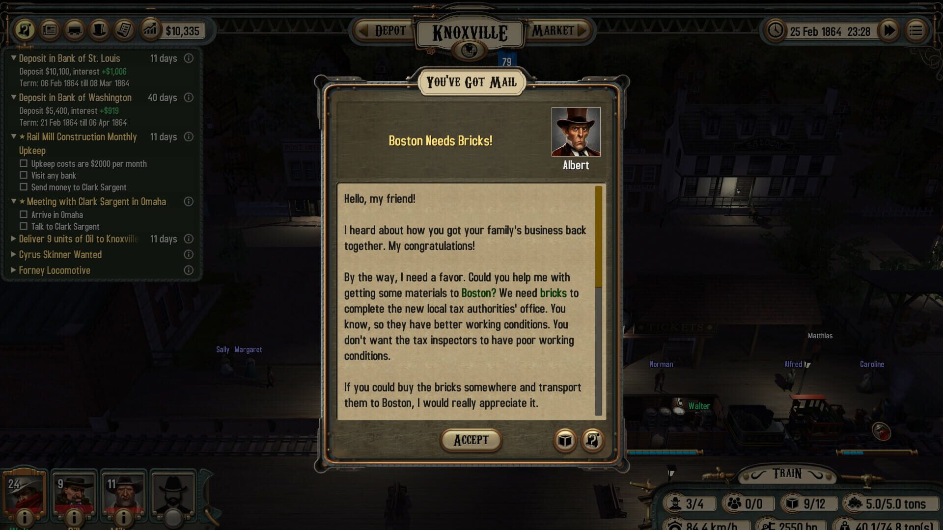 Screenshot for Bounty Train: New West