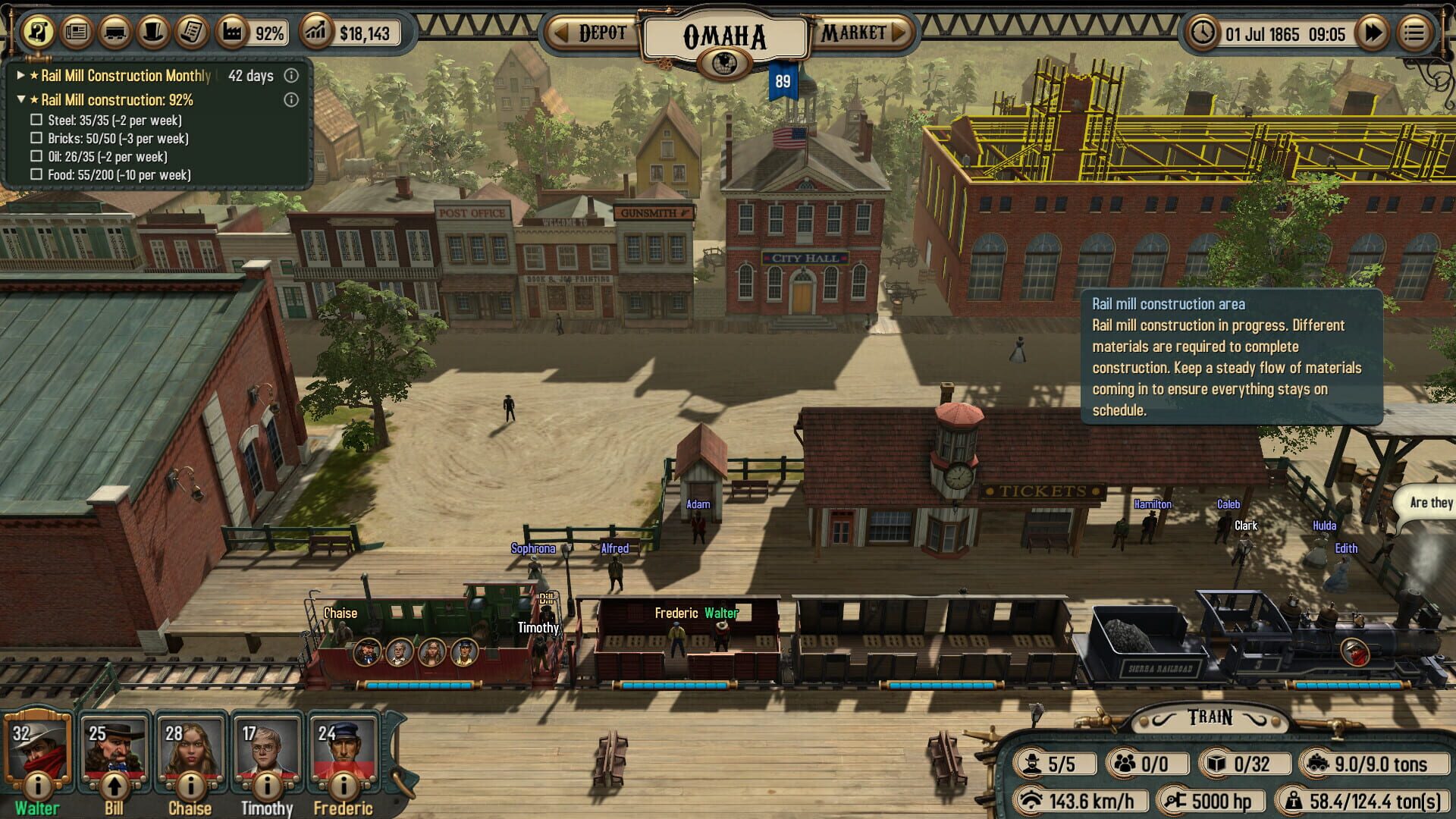 Screenshot for Bounty Train: New West