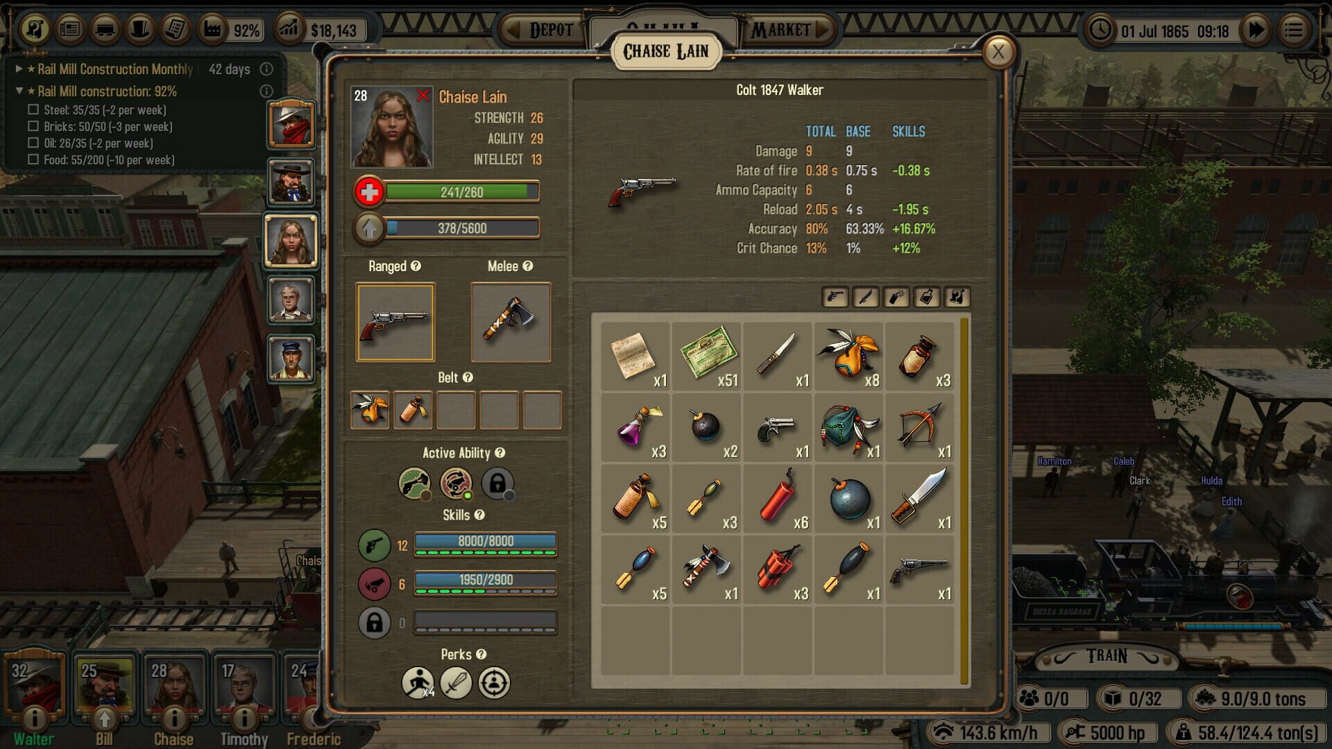 Screenshot for Bounty Train: New West