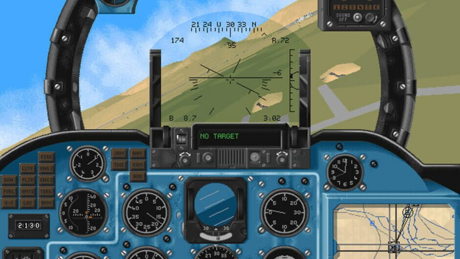 Screenshot for HIND: The Russian Combat Helicopter Simulation