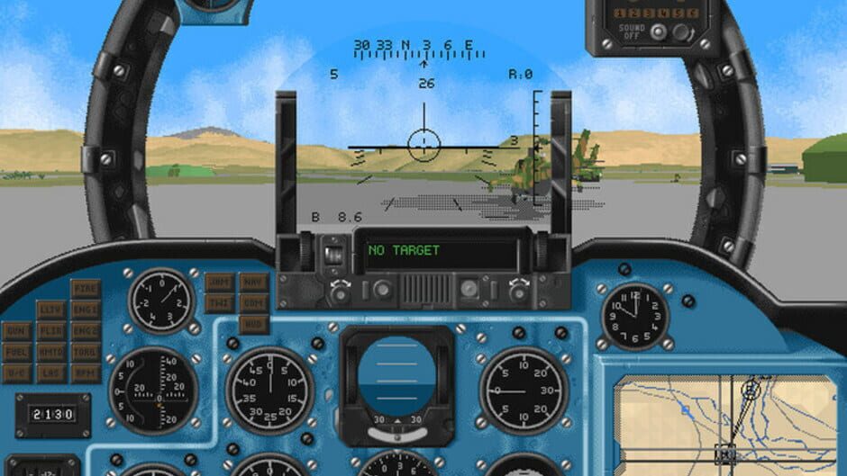 Screenshot for HIND: The Russian Combat Helicopter Simulation