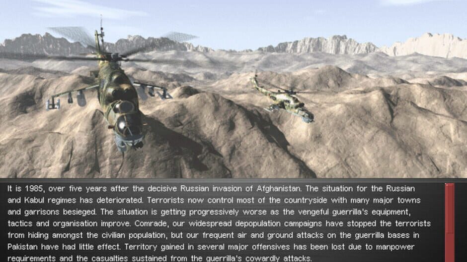 Screenshot for HIND: The Russian Combat Helicopter Simulation