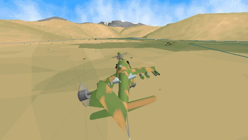 Screenshot for HIND: The Russian Combat Helicopter Simulation