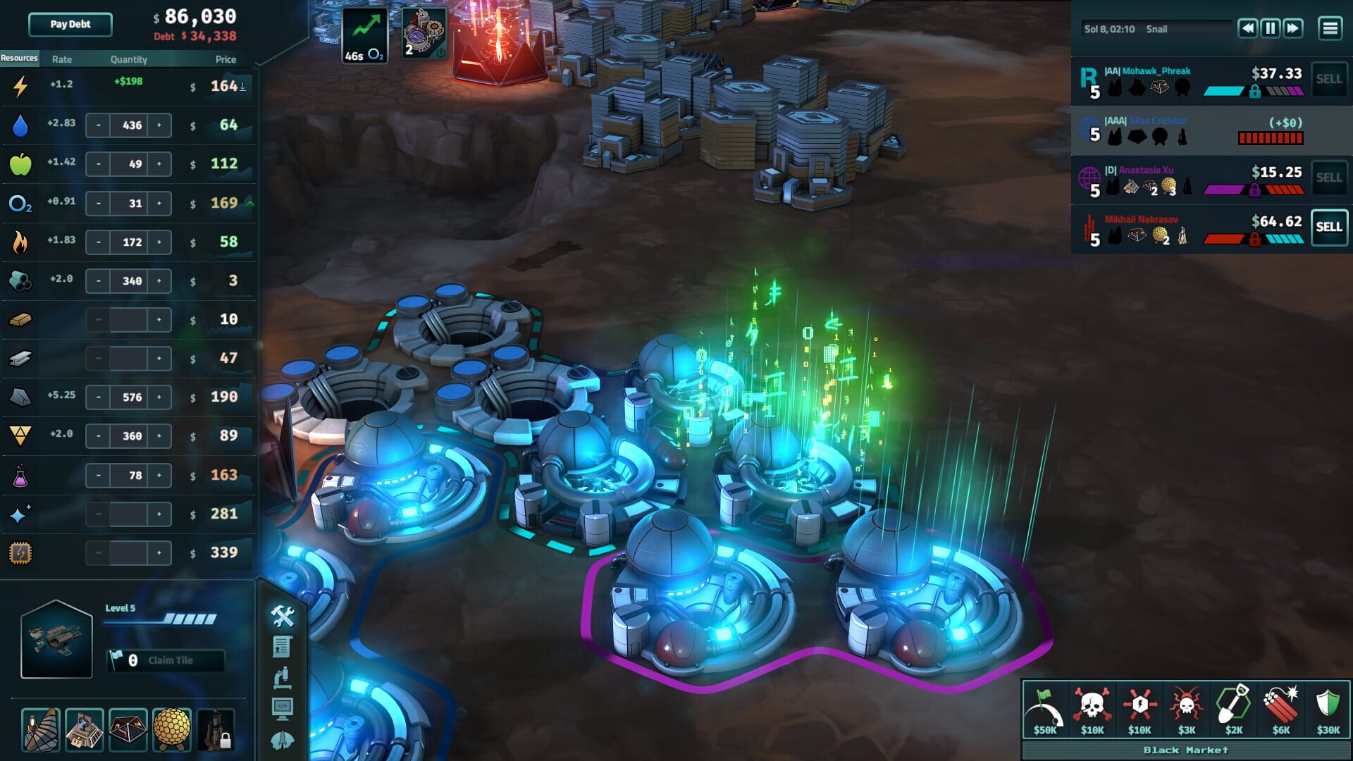 Screenshot for Offworld Trading Company: Blue Chip Ventures